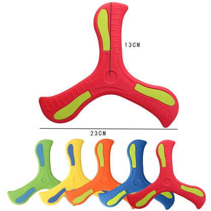 Children Boomerang | Soft Three-Leaf Cross | Adult-Kids Interactive Outdoor Toy | Early Education Puzzle | Decompression Gift