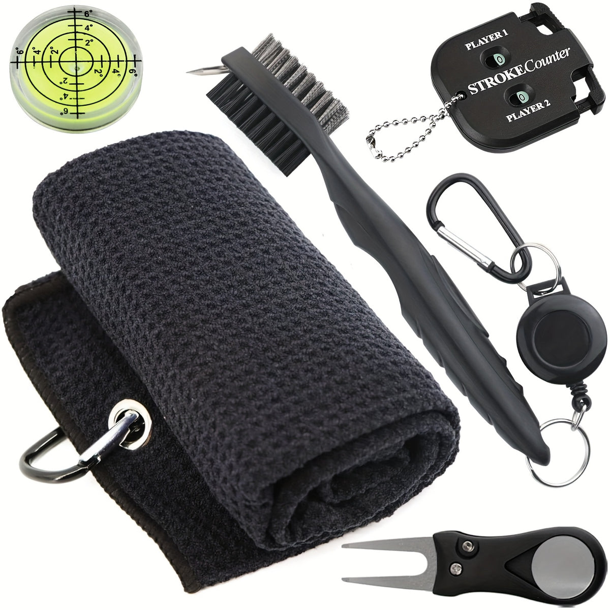 5-in-1 Golf Accessory Set | Golf Accessory Tool Kit | Gift for Golf Enthusiasts