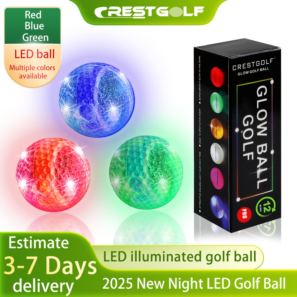 Glow-in-the-dark Golf Balls | Golf Training Accessories | Sportswear and Equipment | Golf Supplies