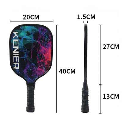 High Quality In-Stock Pickleball Paddle Set | Honeycomb Core + 4 Balls + Portable Carry Bag