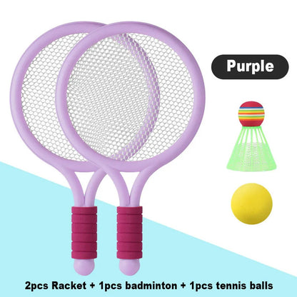 Racket Tennis For Children | Outdoor Sports | Badminton Racket | Kindergarten Toy Set | For 3-12-year-olds | Badminton Sets