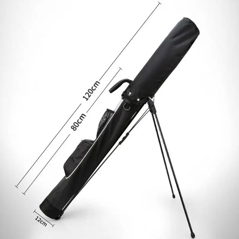 Lightweight Golf Club Bag With Bracket Golf Gun Rack Bags, Waterproof Golf Stand Carry Bag