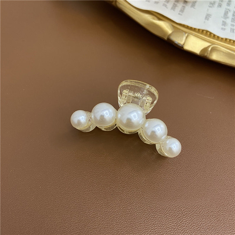 Women's Elegant Large Pearl Hairpin Large Acrylic Hairpin Exquisite Fashion Elegant Women's Hair Accessories Luxury Pearl Hair Accessories Clip