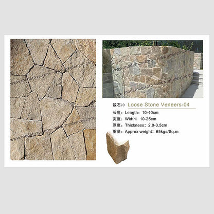 Wood Grain Sandstone Loose Stone