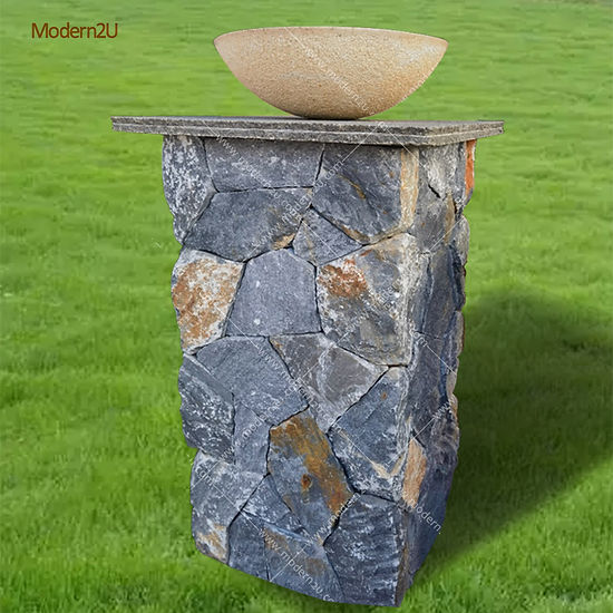 Rust Plate Loose Stones Are Used for Indoor Decoration and Outdoor Landscapes