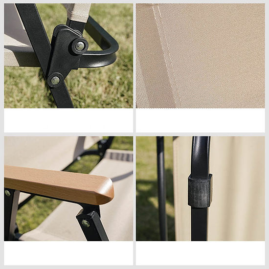 Outdoor Camping Chair Portable folding leisure Fishing Picnic Nap Beach Chair