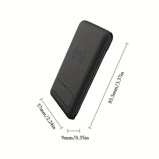 9 In 1 Fast Wireless Charger Stand Multi Cable Adapter Needle Card Storage Box
