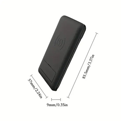 9 In 1 Fast Wireless Charger Stand Multi Cable Adapter Needle Card Storage Box