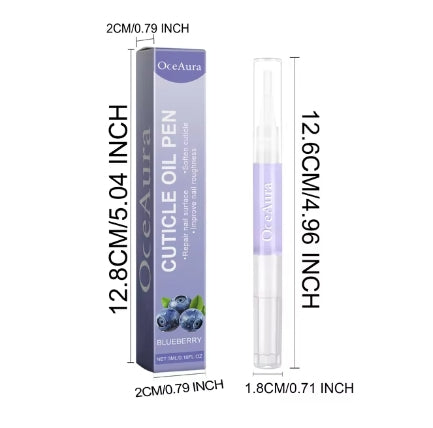 3ml Blueberry Nail Care Oil Repairs Hand Foot Nail Decay Thickened Soft