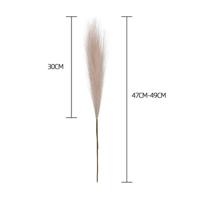 10pcs Ins Style Artificial Reeds Bouquet | Bohemian Fake Reeds | Home Living Room Christmas Wedding Decoration