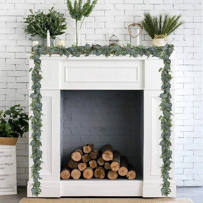 Artificial Green Leaves Vines | Fake Plants | Wedding Home Party Spring Decor