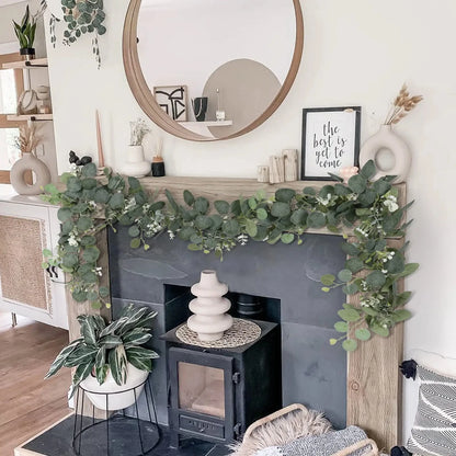 Artificial Green Leaves Vines | Fake Plants | Wedding Home Party Spring Decor
