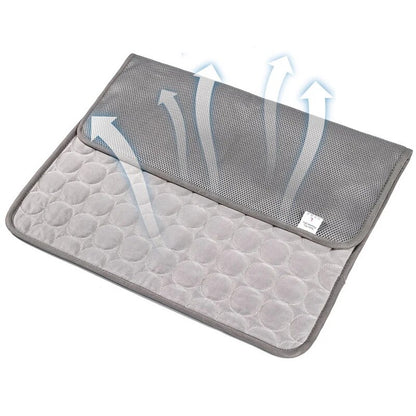 Pet Ice Mat | Summer Cat Dog Sofa Nest Bed Small Dog Cooling Sleeping Mat Pet Durable Sofa Cooling Mat Blanket