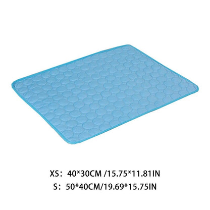 Pet Ice Mat | Summer Cat Dog Sofa Nest Bed Small Dog Cooling Sleeping Mat Pet Durable Sofa Cooling Mat Blanket