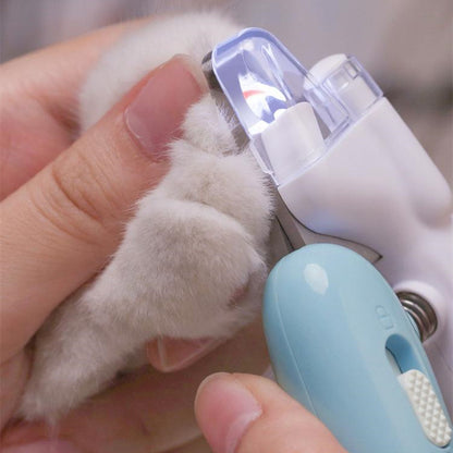 Pet Nail Clippers & LED Electric Grinder | Dog Cat Labor-Saving Grooming Supplies