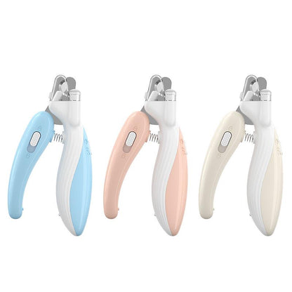 Pet Nail Clippers & LED Electric Grinder | Dog Cat Labor-Saving Grooming Supplies
