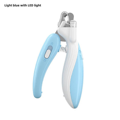 Pet Nail Clippers & LED Electric Grinder | Dog Cat Labor-Saving Grooming Supplies