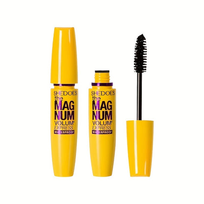 4D Black Lash Set Thickening, Lengthening, Curling, Waterproof Liquid Fiber Mascara