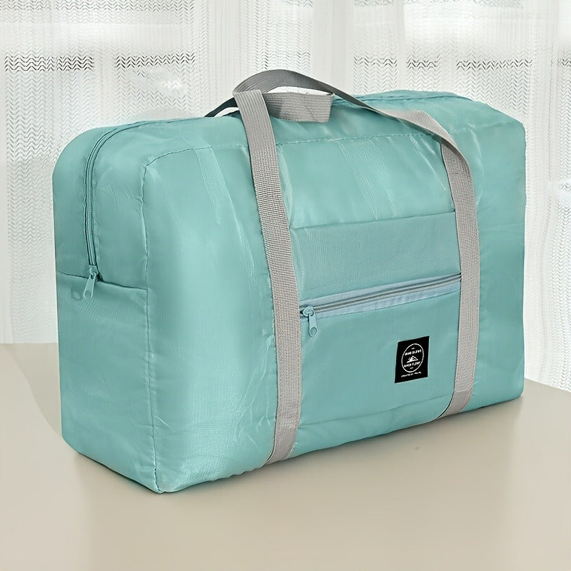 1 Set Foldable Large - Capacity Travel Duffle Bag, Expandable Gym Bag, Portable for Sports, Weekend Luggage for Check - in
