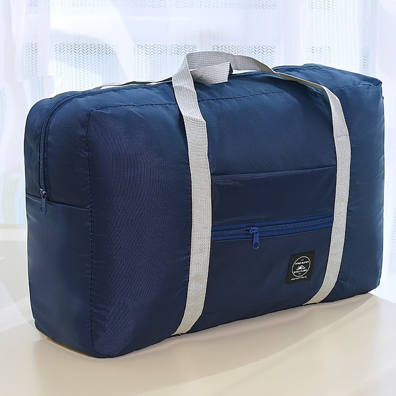 1 Set Foldable Large - Capacity Travel Duffle Bag, Expandable Gym Bag, Portable for Sports, Weekend Luggage for Check - in