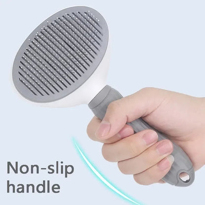 Pet Dog Hair Brush | Cat Comb | Self Cleaning | Pet Hair Removal Brush