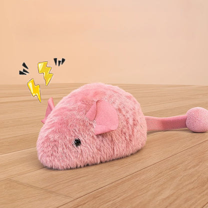 New Interactive Mouse Plush Cat Chew Toy | Relieve Boredom Interactive Pet Toy