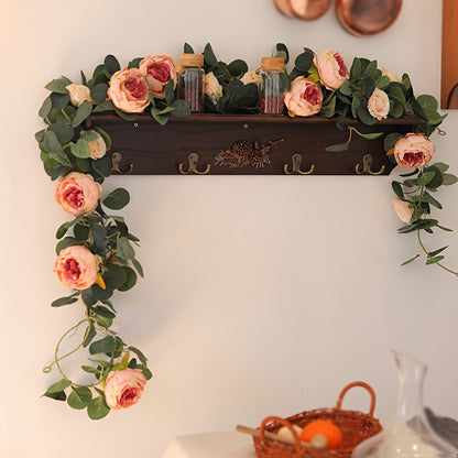 Artificial Peony Rose Vines | Faux Floral Garland | Wedding Party Decorations