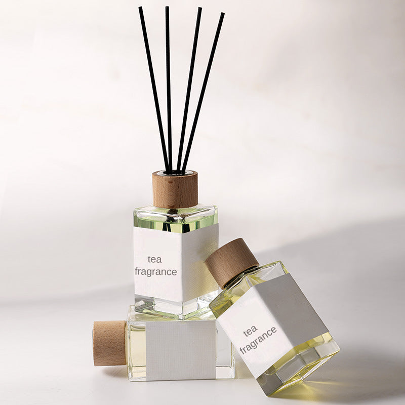 100ml Tea Fragrance Fire-free Aromatherapy Indoor Long-lasting Wardrobe Fire-free Essential Oil Ornaments for Home