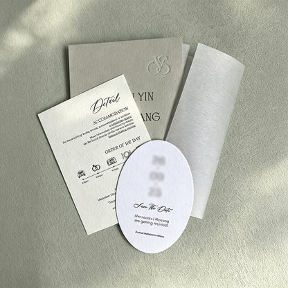 Premium wedding invitation cards with complete customization and personalized content design.