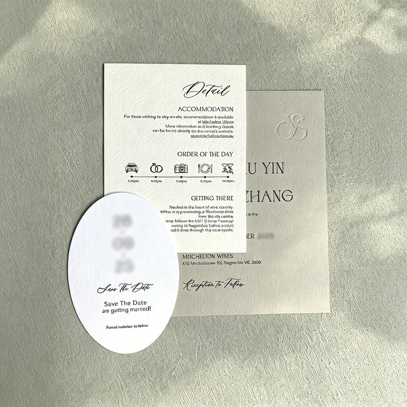 Premium wedding invitation cards with complete customization and personalized content design.