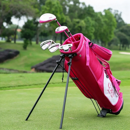 Advanced PGM 3-12 Years Old Kids Golf Club Set Training Wood Iron Swing Putter Bag Children's Boy Girl Beginner's Golf JRTG007