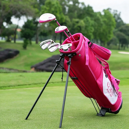 Advanced PGM 3-12 Years Old Kids Golf Club Set Training Wood Iron Swing Putter Bag Children's Boy Girl Beginner's Golf JRTG007