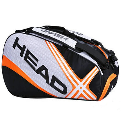 Original HEAD Tennis Bag Large Capaicity Tennis Rackets Bag 6 Tennis Racquets Bag Raquete Tennis Backpack Tenis For 6 Racquets