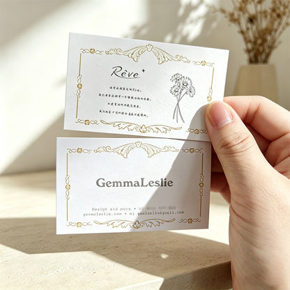 Exclusive Custom Business Card Design Service, Personalized Customization for Exclusive Business Cards