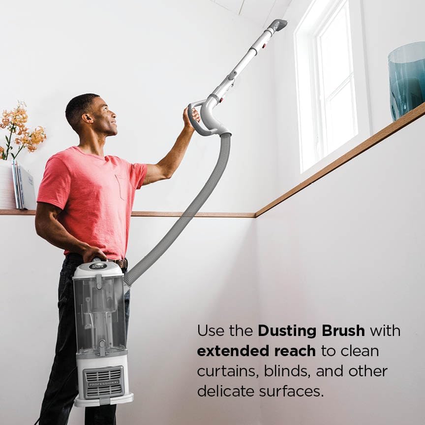 Shark Upright Vacuum | Navigator Lift - Away Deluxe | Large Dust Cup Capacity | HEPA Filter | Swivel Steering | Upholstery Tool & Crevice Tool | Blue | NV360