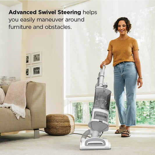 Shark Upright Vacuum | Navigator Lift - Away Deluxe | Large Dust Cup Capacity | HEPA Filter | Swivel Steering | Upholstery Tool & Crevice Tool | Blue | NV360