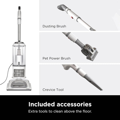 Shark Upright Vacuum | Navigator Lift - Away Deluxe | Large Dust Cup Capacity | HEPA Filter | Swivel Steering | Upholstery Tool & Crevice Tool | Blue | NV360