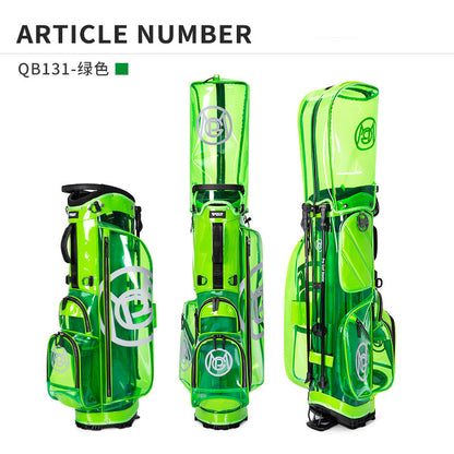 PGM 新款 高尔夫球包支架包 男女轻便球杆包 韩版透明golf包