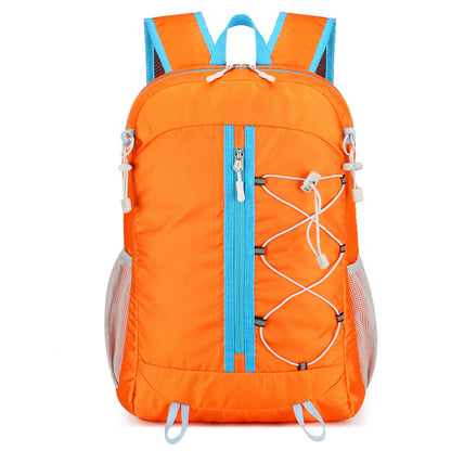 Ultra Lightweight Foldable Large Capacity Oxford Cloth Backpack, Multi-functional Casual Outdoor Hiking Backpack