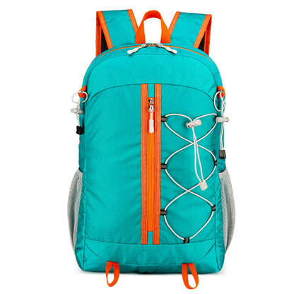 Ultra Lightweight Foldable Large Capacity Oxford Cloth Backpack, Multi-functional Casual Outdoor Hiking Backpack