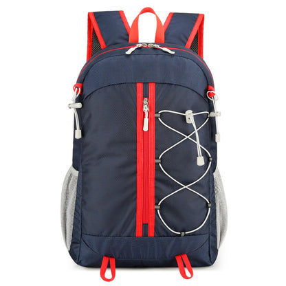 Ultra Lightweight Foldable Large Capacity Oxford Cloth Backpack, Multi-functional Casual Outdoor Hiking Backpack