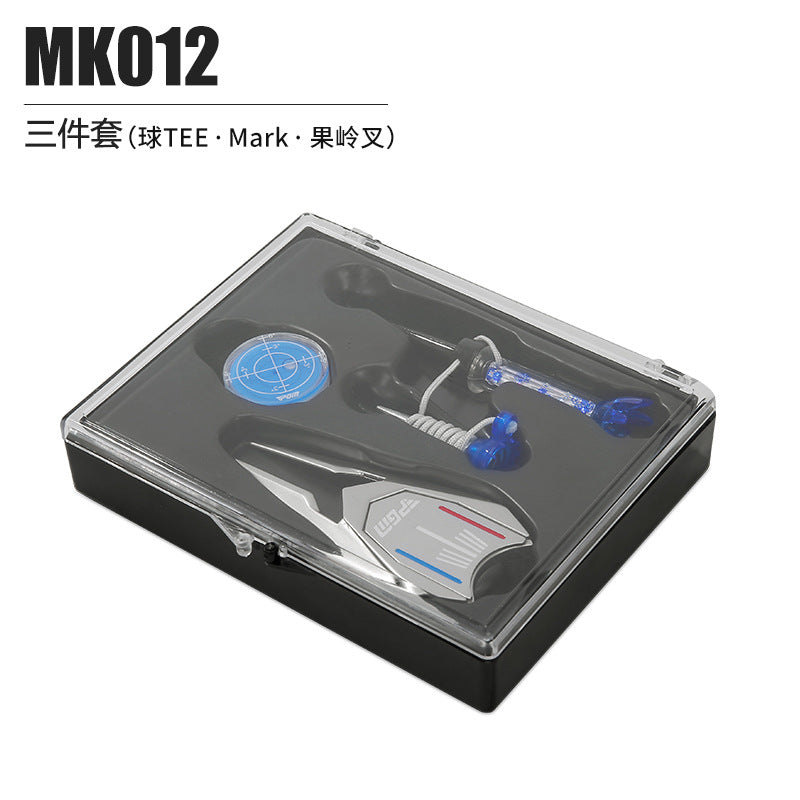 Golf Accessories Set Mark Hat Clip Magnetic Mother Ball Tee Green Fork Gift Box
