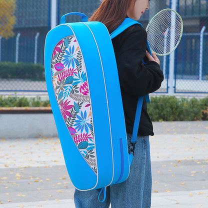 2-Racket Tennis Bag, Multi-purpose Large Capacity Shoulder & Crossbody Bag for Sports, Yoga & Gym