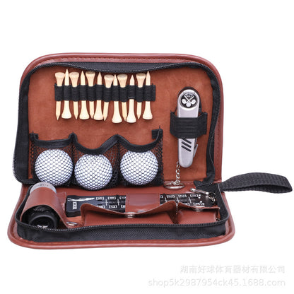 Golf Gift Set: Golf Balls, Tees, Scorecounter, and Accessories