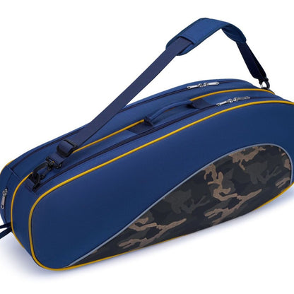 2-Racket Tennis Bag, Multi-purpose Large Capacity Shoulder & Crossbody Bag for Sports, Yoga & Gym