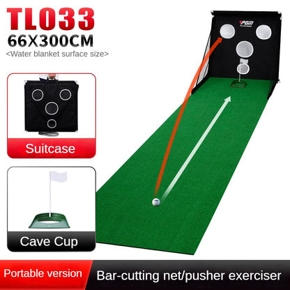 Golf Trainer Chipping Net  Indoor Putting Mat Training Equipment and Supplies