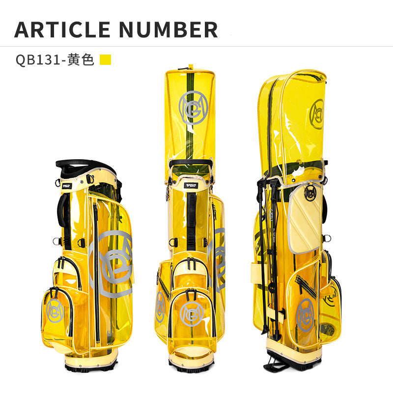 PGM 新款 高尔夫球包支架包 男女轻便球杆包 韩版透明golf包