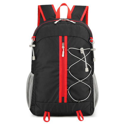 Ultra Lightweight Foldable Large Capacity Oxford Cloth Backpack, Multi-functional Casual Outdoor Hiking Backpack
