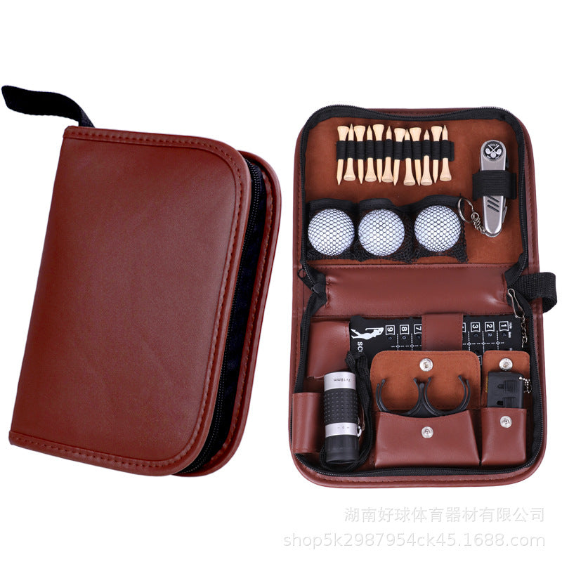 Golf Gift Set: Golf Balls, Tees, Scorecounter, and Accessories
