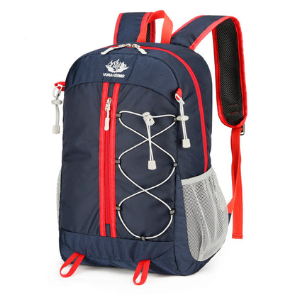 Ultra Lightweight Foldable Large Capacity Oxford Cloth Backpack, Multi-functional Casual Outdoor Hiking Backpack